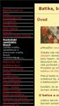 Mobile Screenshot of batikovat.cz